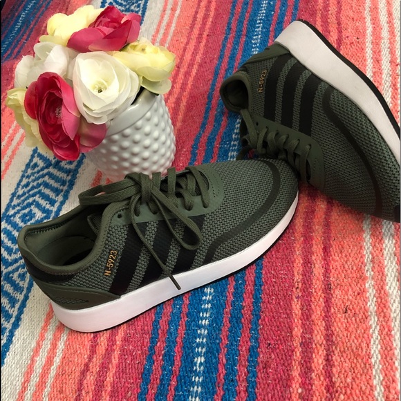 Adidas N-5923 Tent Green M4.5/W6.5 - Picture 2 of 5